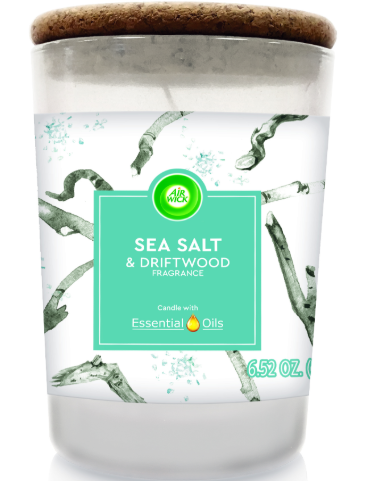AIR WICK® Candle - Sea Salt & Driftwood  (Discontinued)